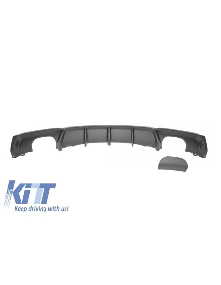 Paraurti anteriore spoiler con diffusore posteriore per BMW 3 serie F30 F31 (11-up) in design Limo Touring
