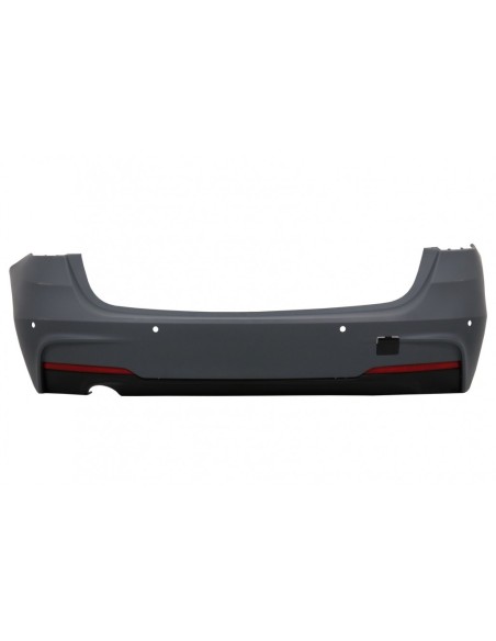 Paraurti posteriore per BMW F31 3 Series Touring Non LCI & LCI (11-18) in design M-Technik Design con presa singola.