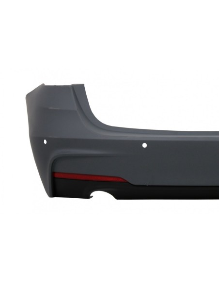 Paraurti posteriore per BMW F31 3 Series Touring Non LCI & LCI (11-18) in design M-Technik Design con presa singola.