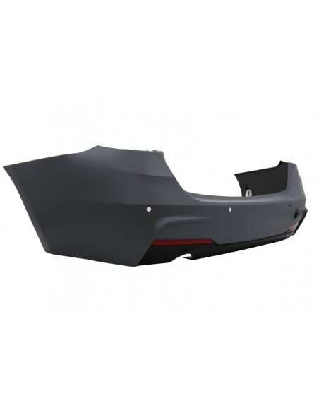 Paraurti posteriore per BMW F31 3 Series Touring Non LCI & LCI (11-18) in design M-Technik Design con presa singola.