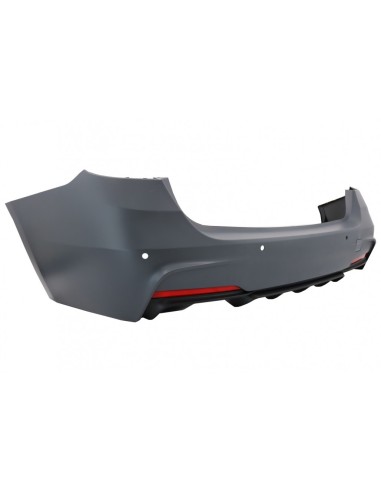 Paraurti posteriore per BMW Serie 3 F31 Touring Non LCI e LCI (11-18) con doppia presa singola.
