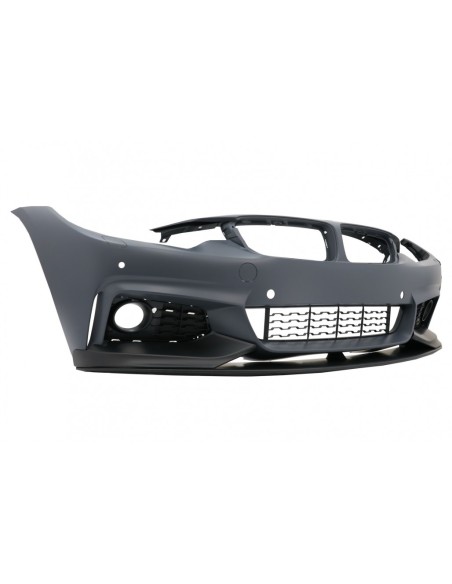 Kit completo per BMW Serie 4 F32 F33 (13-19) in design M4 per Coupé e Cabrio con scarico M-Power cromato
