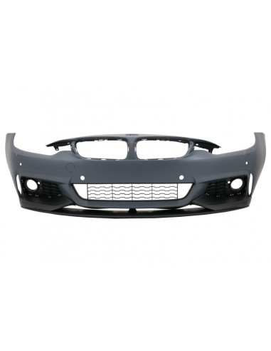 Kit completo per BMW 4 Serie F32 F33 (13-up) con griglia centrale in nero piano.