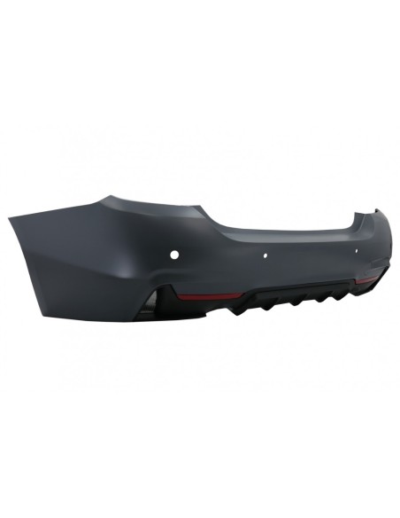 Kit completo per BMW 4 Serie F32 F33 (13-up) con griglia centrale in nero piano.