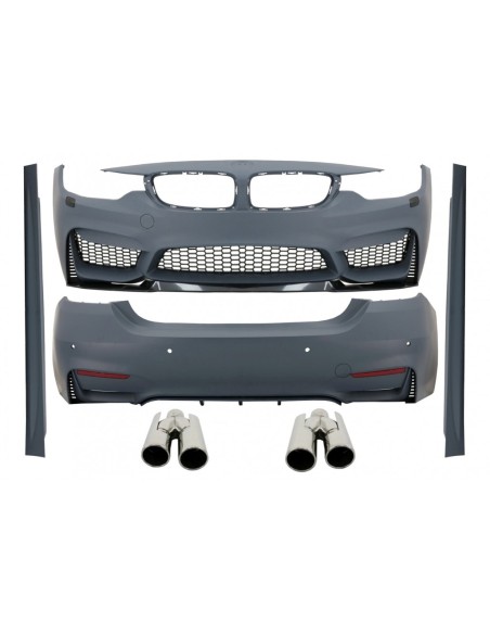 Parafanghi anteriori BMW Serie 4 F32 F33 Coupé e Cabrio (13-02  17) in design M4