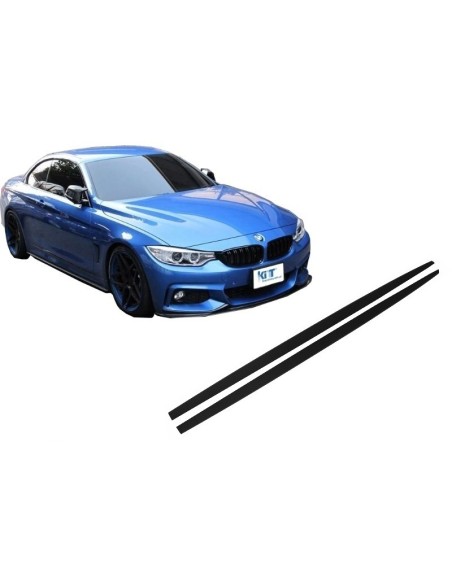 Estensioni laterali del labbro delle gonne per BMW 4 serie F32 F33 F36 Coupé Cabrio Grand Coupe.