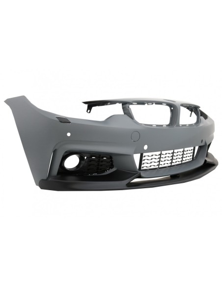 Corredo completo per BMW Serie 4 F32 F33 Coupe e Cabrio (13-02  17) con parafanghi anteriori neri in design M4