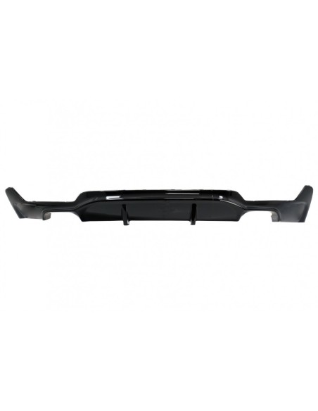 Paraurti posteriore Diffusore BMW F32 F33 F36 (13-) Coupé Cabrio 4 Serie Piano Nero