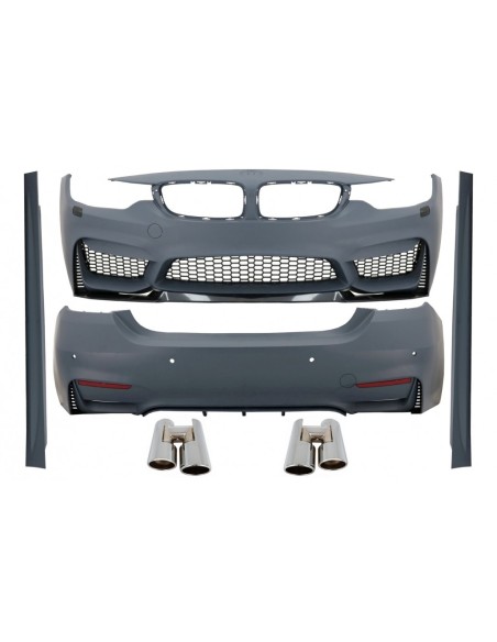 Parafanghi anteriori per BMW Serie 4 F32 Coupe F33 Cabrio (13-02  17)