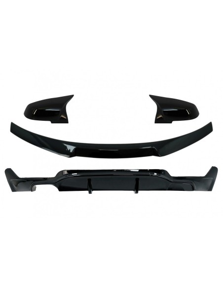 Diffusore posteriore sinistra doppia uscita BMW 4 serie coupé F32 (13-up) M4 CSL