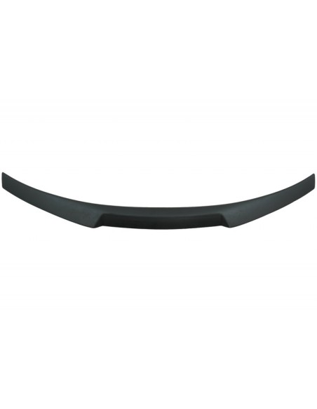 Pacchetto conversione diffusore d'aria w/ cofano spoiler e coperture specchio BMW 4 serie Coupe F32 (13-up) nero opaco