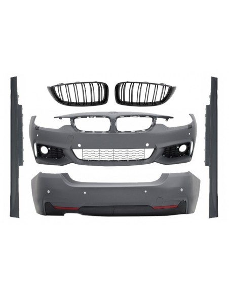 Corredo per BMW 4 serie F32 F33 (13-up) w/ griglie centrali rene Sport Design Coupe Cabrio