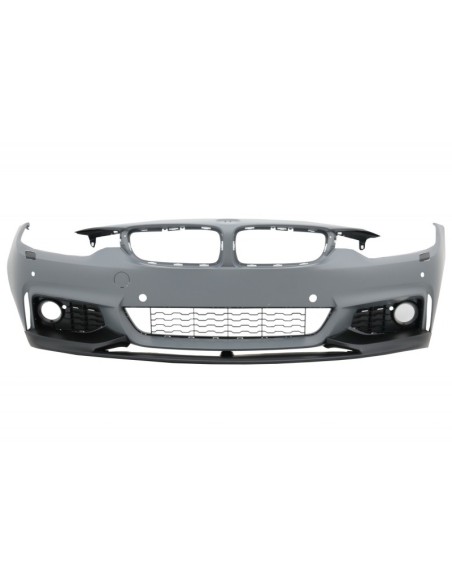 Corredo completo per il nero dei parafanghi di BMW 4 serie F32 F33 (13-02.17) w/ cofano anteriore del cofano