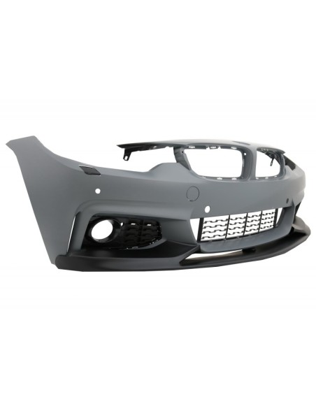 Corredo completo per il nero dei parafanghi di BMW 4 serie F32 F33 (13-02.17) w/ cofano anteriore del cofano