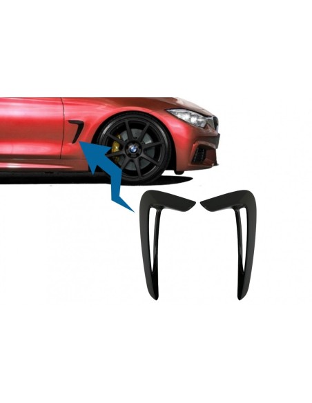 Condotti dell'aria delle griglie del parafango degli sfiati laterali per BMW 4 serie F32 F33 F36 (13-03.19)
