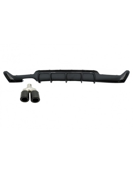 Il diffusore del paraurti posteriore w/la punta del opacizza la fibra del carbonio per BMW 4 serie F32 F33 F36 (13-19) M