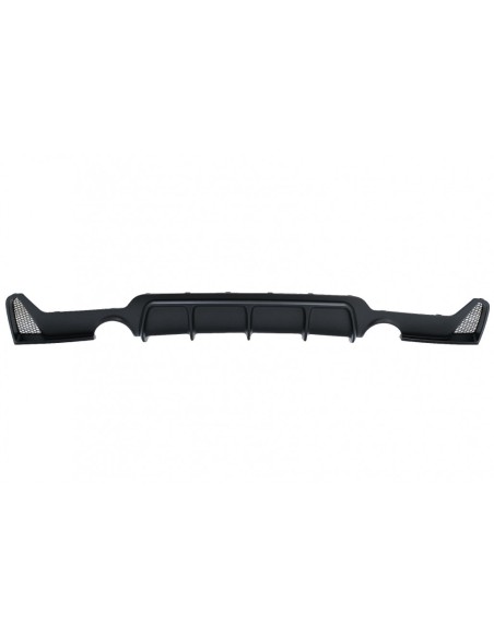 Paraurti posteriore diffusore per BMW 4 serie F32 F33 F36 (13-19) Coupé Cabrio M Design Twin singola uscita