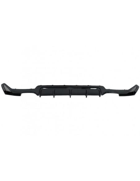 Paraurti posteriore diffusore per BMW 4 serie F32 F33 F36 (13-19) Coupe Cabrio M Design Piano Nero
