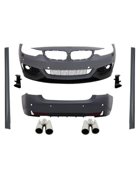 Kit completo per BMW Serie 4 F36 Gran Coupé (dal 2014 in poi) con scarico design ACS-Look