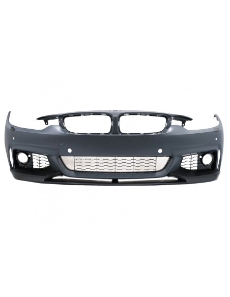 Kit completo per BMW Serie 4 F36 Gran Coupé (2013-2019) con doppia uscita di scarico nera