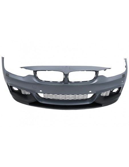 Kit completo per BMW Serie 4 F36 Gran Coupé (2013-2019) con doppia uscita di scarico nera