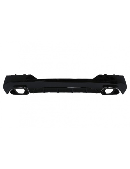 Paraurti posteriore Valance diffusore w/ scarico suggerimenti per BMW 4 serie G22 G23 M Sport (-up) M440i Design nero