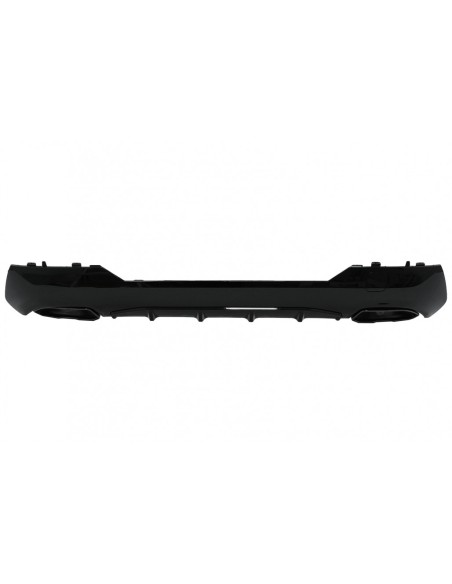 Paraurti posteriore Valance diffusore w/ scarico suggerimenti per BMW 4 serie G22 G23 M Sport (-up) M440i Design nero