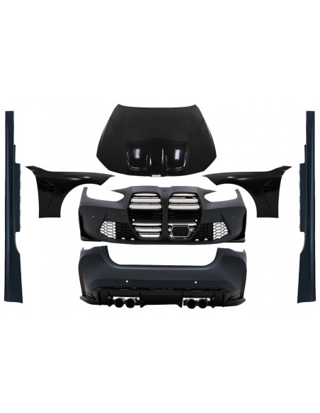 Kit completo per BMW Serie 4 G22 Coupé/G23 Cabrio (da - in poi) in design M4