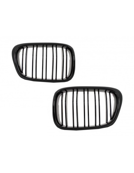 Griglie renali centrali per BMW E39 5 Series (1997-03) Doppia striscia M