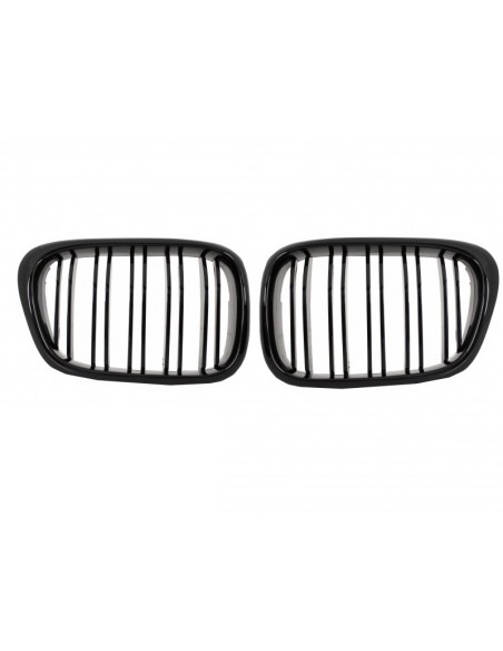 Griglie renali centrali per BMW E39 5 Series (1997-03) Doppia striscia M