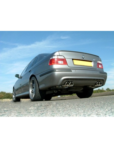 Paraurti posteriore per BMW 5 serie E39 (1995-03) Doppia uscita M5 Design