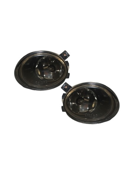 Kit Carrozzeria per BMW Serie 5 E39 (1997-03) Doppia uscita M5 Design w/Fendinebbia Fumo e Griglie Centrali Pianoforte Nero