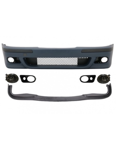 Kit paraurti anteriore Spoiler nebbia luci fumo Lens copre per BMW E39 5 Serie 95-03 M5 Design