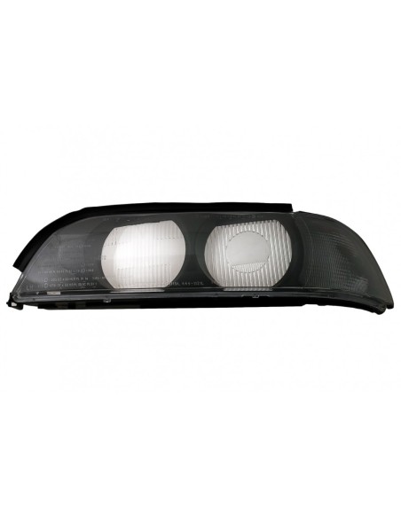 Obiettivo del faro sinistro lato fumo grigio per BMW 5 Serie E39 (1995-00)
