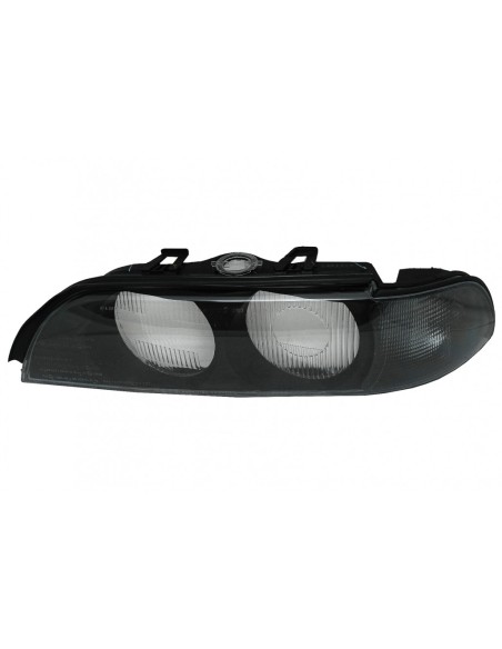 Obiettivo del faro sinistro lato fumo grigio per BMW 5 Serie E39 (1995-00)