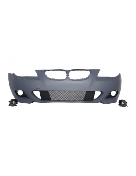 Kit per BMW Serie 5 E60 (2003-2010) in design M-Technik con fendinebbia, gonne laterali e senza PDC