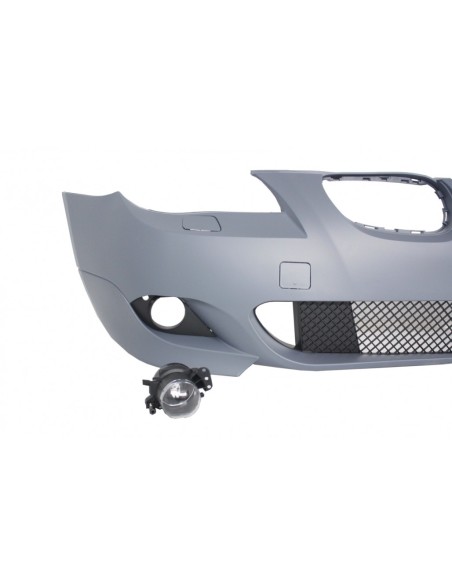 Kit per BMW Serie 5 E60 (2003-2010) in design M-Technik con fendinebbia, gonne laterali e senza PDC