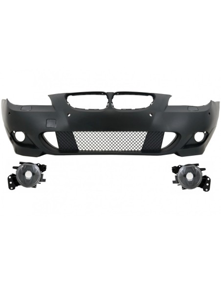 Paraurti anteriore per BMW 5 serie E60 E61 (03-07) M-Technik Design PDC 24mm