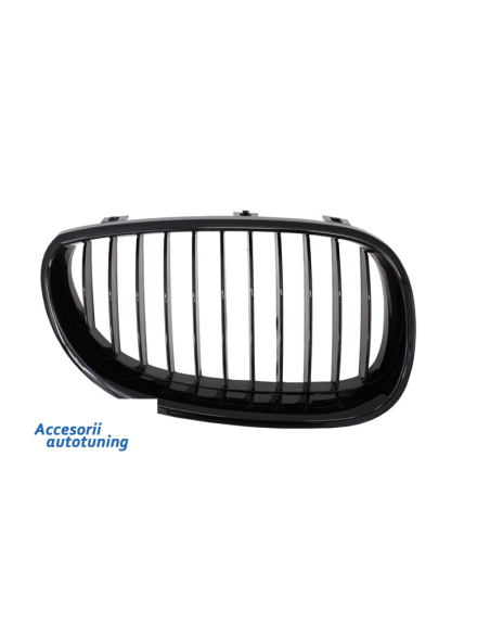 Griglie anteriori per BMW 5 serie E60 E61 Berlina Touring (03-09) Piano Nero 3 colori M-Power Design