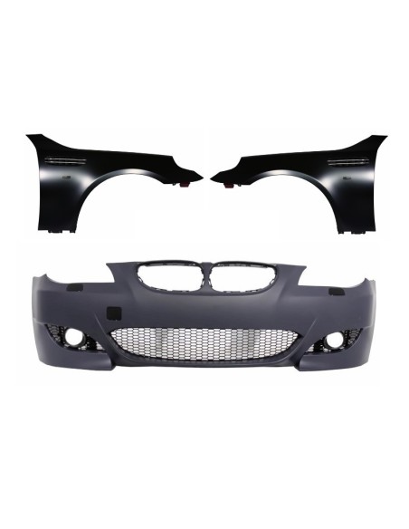 Paraurti anteriore w/ parafanghi anteriori per BMW 5 serie E60 E61 berlina Touring (03-10) M5 Design