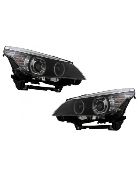 I fari degli occhi di angelo di CCFL per BMW 5 serie E60 E61 (03-04) guardano il doppio proiettore LCI per Xenon D2S