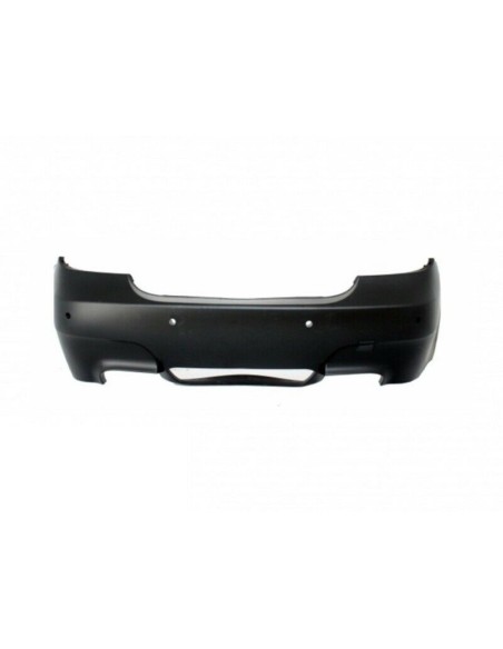 Paraurti posteriore per BMW 5 Serie E60 (03-07) M5 Design w/ scarico Marmitta Suggerimenti e Trunk Spoiler