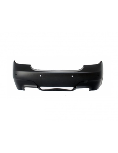 Paraurti posteriore per BMW 5 serie E60 (07-10) e sistema di scarico completo Twin Double Quad M5 Design w/ PDC