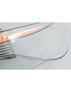 Obiettivo del faro vetro lato destro per BMW 5 serie E60 Limousine E61 Touring Non-LCI (03-03.07) 2