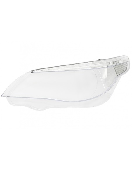 Obiettivo del faro vetro lato sinistro per BMW 5 serie E60 Limousine E61 Touring Non-LCI (03-03.07)
