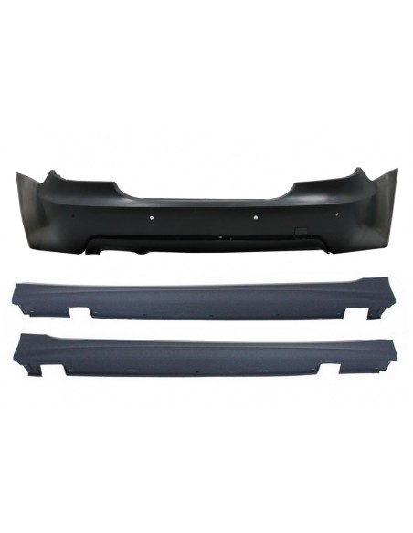 Paraurti posteriore w/ laterali per BMW 5 serie E60 LCI (07-10) M-Technik Design w/ PDC 18mm