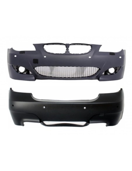 Corredo paraurti anteriore e posteriore per BMW 5 serie E60 (07-10) LCI M5 Design w/ PDC 18mm