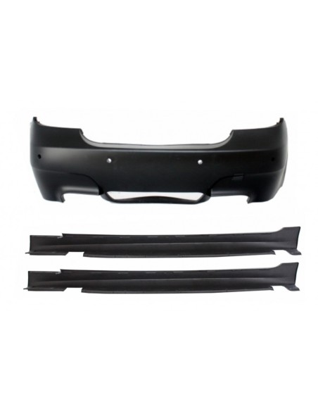 Paraurti posteriore per BMW 5 serie E60 LCI (07-10) M5 Design w/ PDC w/ laterali gonne