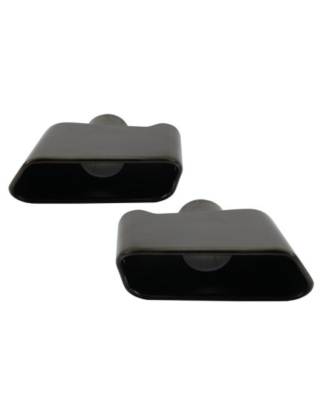 Silenziatore di scarico suggerimenti per BMW 5 Series F10 F11 (11-17) Sport Performance 550i Design Black Edition
