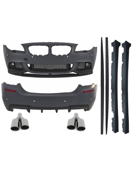 Corredo completo per BMW Serie 5 F10 (11-in poi) con scarico design M-Power